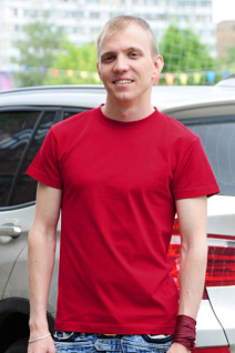 Магазин одежды для высоких людей – Футболки - футболка мужская leela, красная