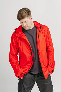 Магазин одежды для высоких людей – Ветровка мужская Taller Basic, красный
