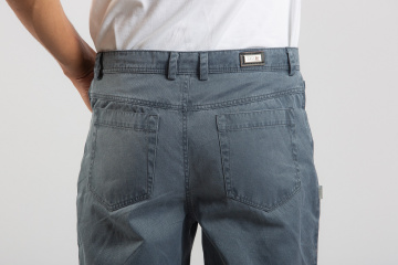 Магазин одежды для высоких людей – Брюки-casual Taller, серо-голубой