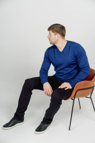 Магазин одежды для высоких людей – Брюки-casual Taller Hamilton, чёрный