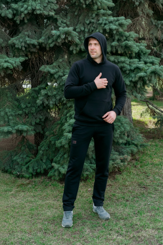 Магазин одежды для высоких людей – Спортивный костюм Taller Eastborne, чёрный